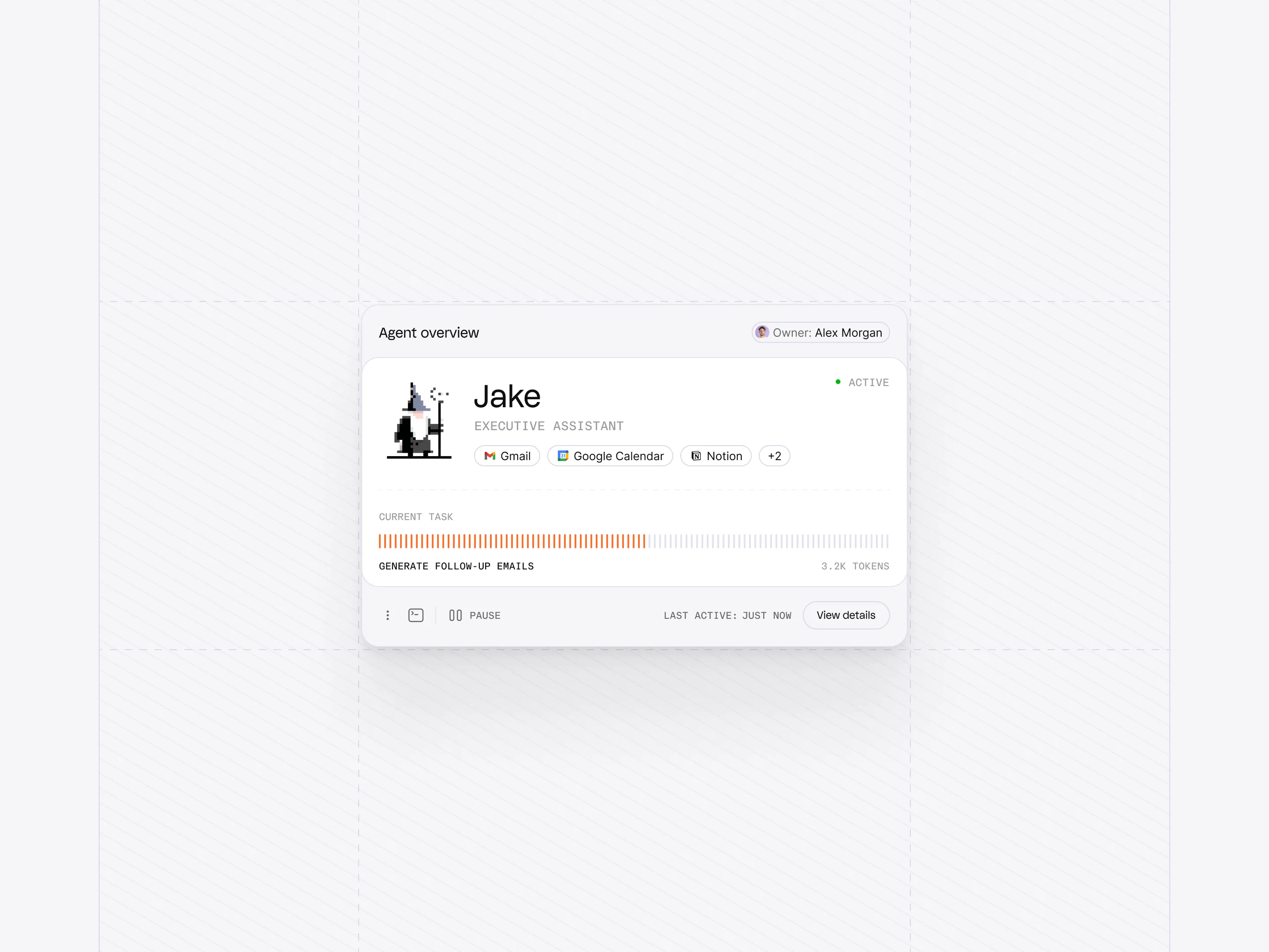 AI agent overview — Product design