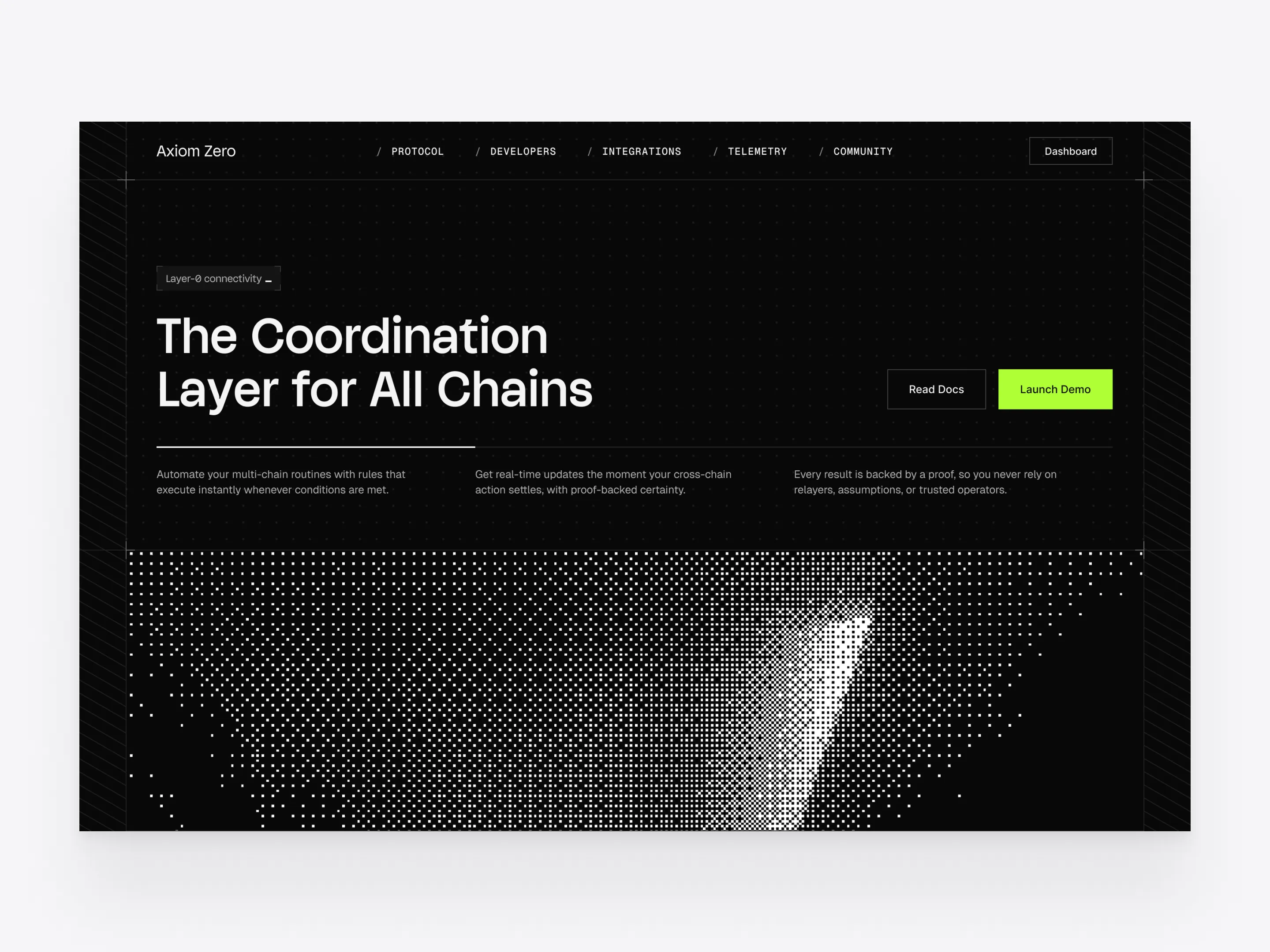 Axiom — Website design